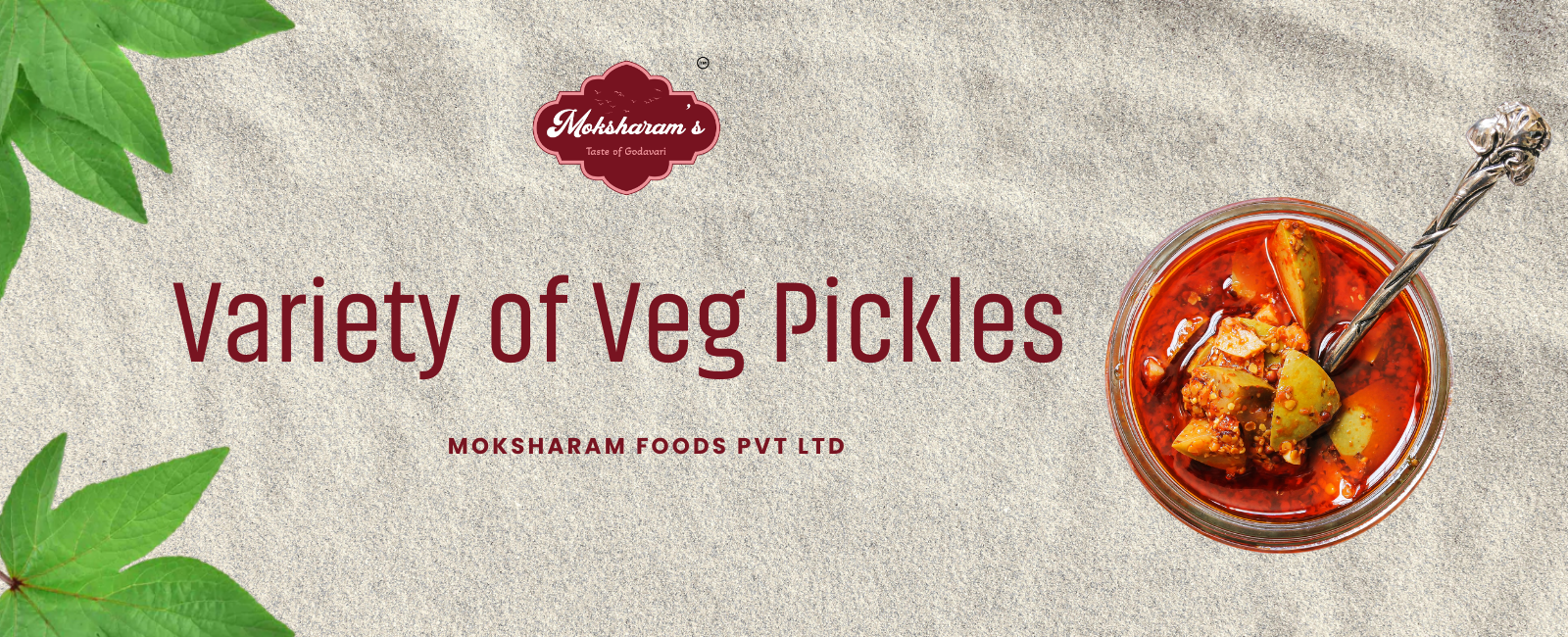 Moksharam's Taste of Godavari - Moksharam Foods Pvt Ltd , Best Non Veg Pickles , Godavari Andhra Non Veg Picklesss